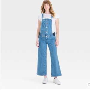 Isabel Maternity by Ingrid & Isabel Light Blue Jeans Overalls